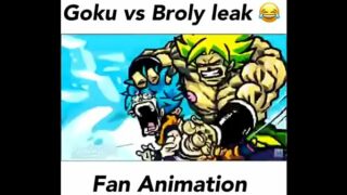 Goku vs vegeta dragon ball super broly