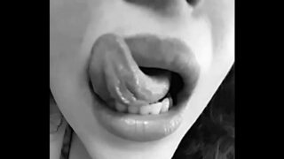 Long tongue hentai