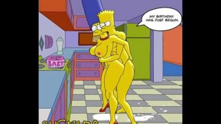 Simpsons marge bikini