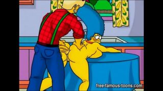 Homer simpson peeing