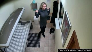 Spycam massage schoolgirl