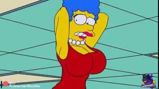 The simpsons marge boobs